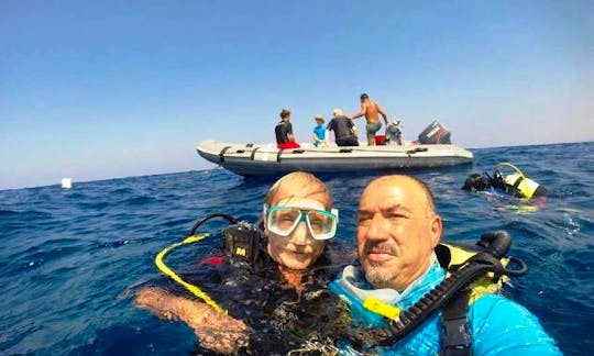 Diving in Karaoglanoglu, Cyprus