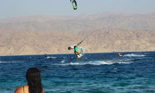 KiteSurfing in Eilat, Israel