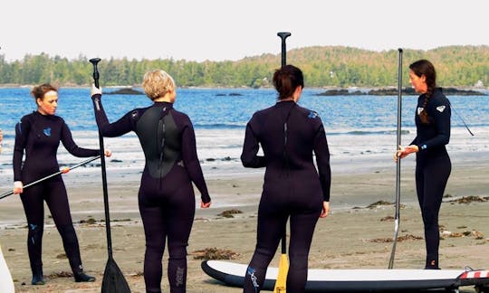 Aluguel e passeios de paddleboard em Tofino