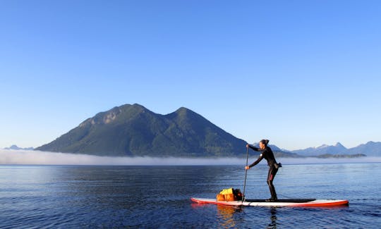 Aluguel e passeios de paddleboard em Tofino