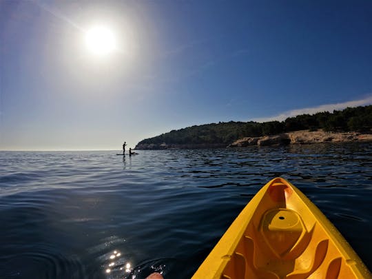 Kamenjak Nature Park: Kayak Tour with Snorkeling & Cave Exploring 