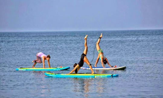 Stand Up Paddle Yoga in Panamá