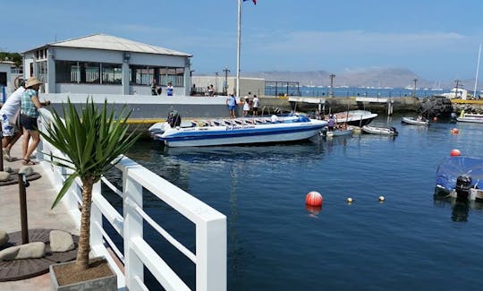 pinguino I at the dock