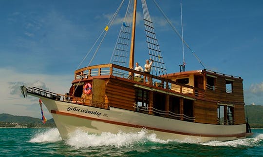 Captained Charters on Traditional Thai Fishing Boat From Phuket, Thailand