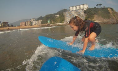 Surfing Initiation & Advanced Lessons in Bakio