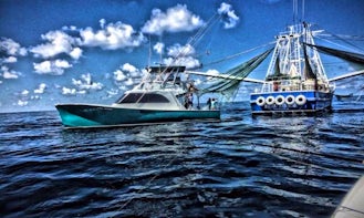 Fishing Charter On 47' Custom Burdge Sportfish Yacht In Grand Isle, Louisiana