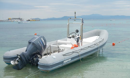 RIB Rental in Golfo Aranci for cruising around Sardinia