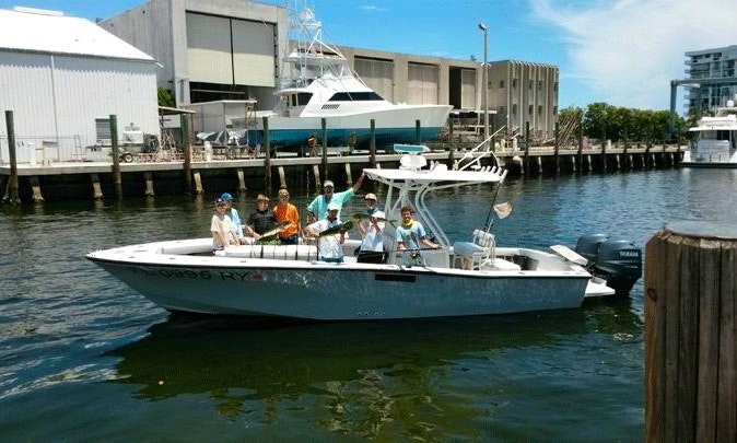 Deep Sea Sport Fishing On 27 Center Console In Jupiter