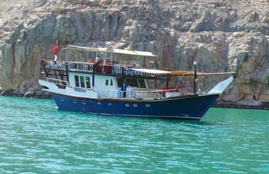 Blue Dhow in Dibba Oman