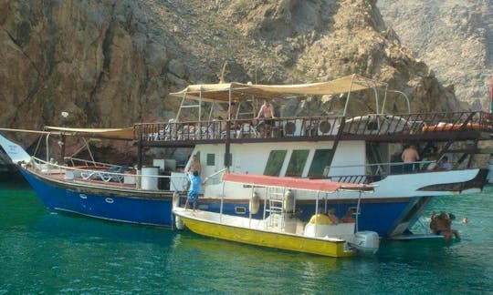 Blue Dhow in Dibba Oman