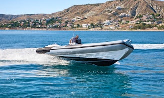 24' RIB Rental for Up to 15 People in Crotone, Italy