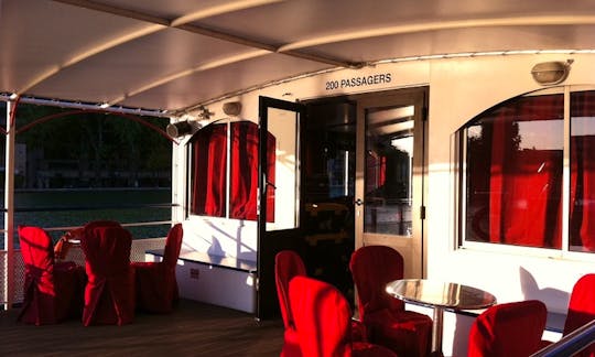 La Guêpe Buissonniere :  Canal and Seine River Boat Charter in Paris, France