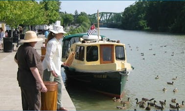 24' Nimble Nomad Self Hire Boat, Erie Canal,  Finger Lakes. 