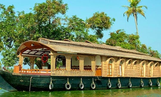Go Sailing with a Houseboat Charter in Alappuzha, India for up to 4 Persons