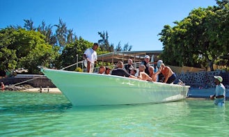Dive Boat in Mauritius