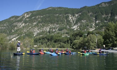 Guided Kayak Rafting Through The Many Gorges In Castellane