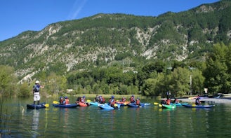Guided Kayak Rafting Through The Many Gorges In Castellane