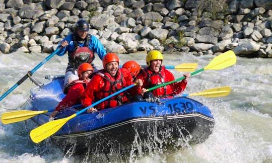 Rafting in Sion, Switzerland