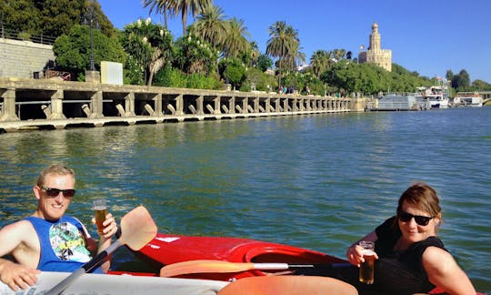 Guadalquivir Kayak Tour and Tapas in Seville, Andalucía