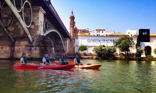Guadalquivir Kayak Tour and Tapas in Seville, Andalucía