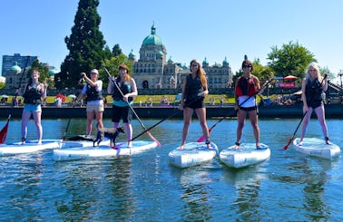 Paddleboard Lessons & Yoga Fitness in Victoria, Canada