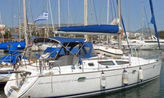 Alquiler de yates Sun Odyssey de 35 pies en Atenas