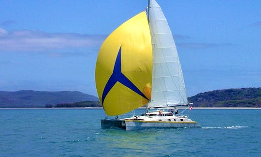 Faraway Yachting Mozart with spinnaker