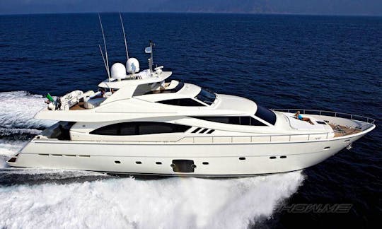 Ferretti 881 RPH Mega Yacht Charter in Muiden