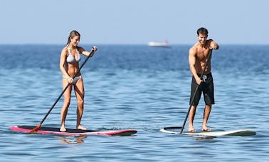 Fitness et leçons de SUP à Marbella