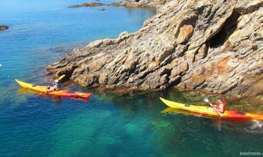 Sea Kayaking in the Pyrenees Orientales Argeles sur Mer