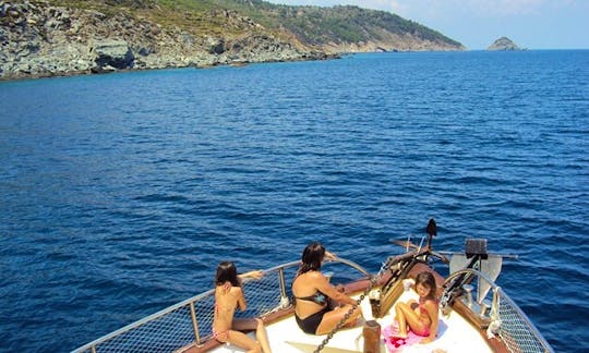 Passenger Boat Trips in Thasos, Greece