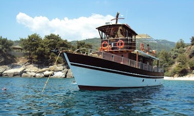 Passenger Boat Trips in Thasos, Greece