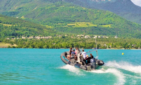 Boat Tour on the Lac de Serre Ponçon