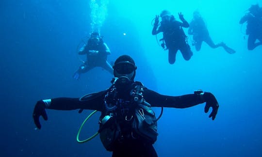 Boat Dive Trips With or Without Guide In Zakinthos, Greece