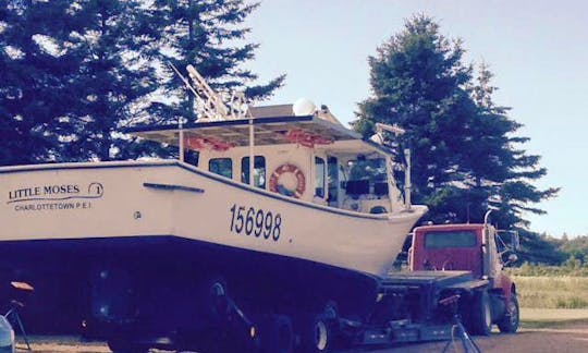 44' Head Boat "Little Moses" Fishing Trips in Prince Edward Island, Canada