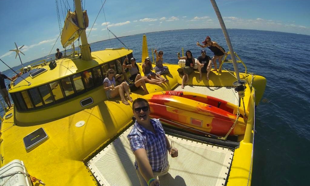 catamaran hire exmouth enjoy 41 ft capella sailing catamaran tours charters in catamaran hire exmouth enjoy 41 ft capella sailing catamaran tours charters in