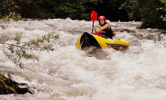 Inflatable Kayak Trips & Courses in the Aude River Gorges