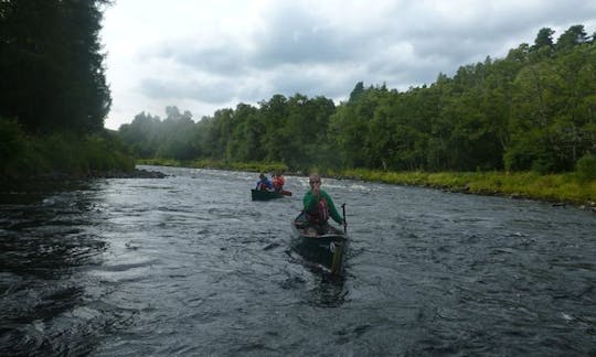 Canoe Lesson In Aviemore