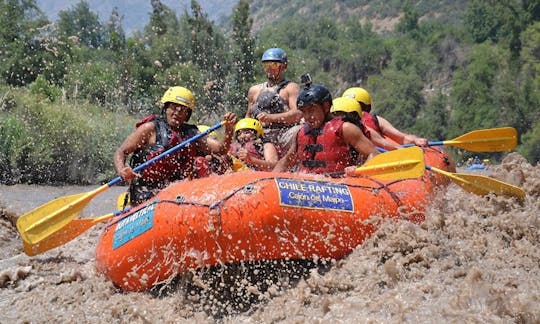 White Water Rafting Trips for Up to 8 People in San José De Maipo, Chile