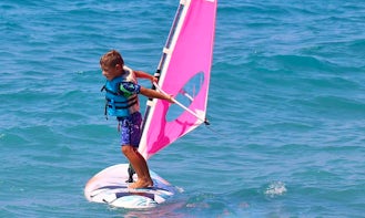 Wind Surfing Lesson In Rodos