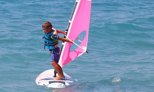 Wind Surfing Lesson In Rodos