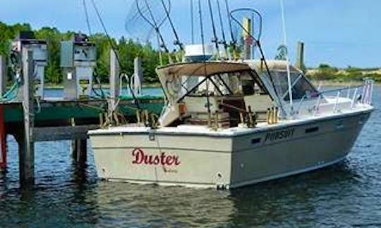 31ft Duster Cuddy Cabin Fishing Charter in Arcadia Township, Michigan