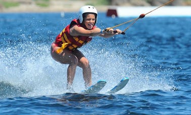 Water Skiing In Le Barcarès