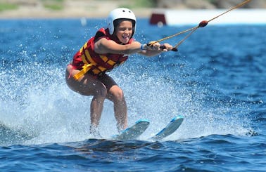 Water Skiing In Le Barcarès