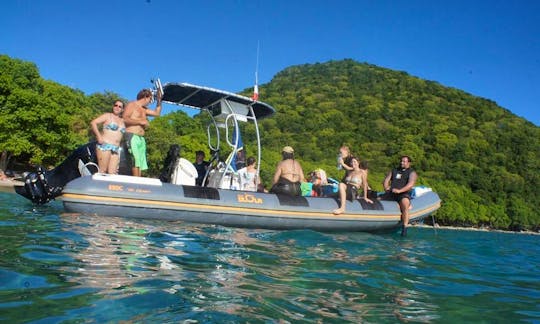 RIB Diving Trips in Plage Caraibes, Guadeloupe