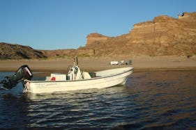 Jon Boat Guided Fly Fishing Trips in Neuquén