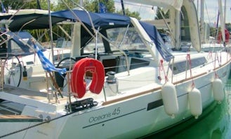 Oceanis 45 Cruising Monohull Charters in Limenas Thassos, Greece
