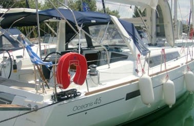 Oceanis 45 Cruising Monohull Charters in Limenas Thassos, Greece