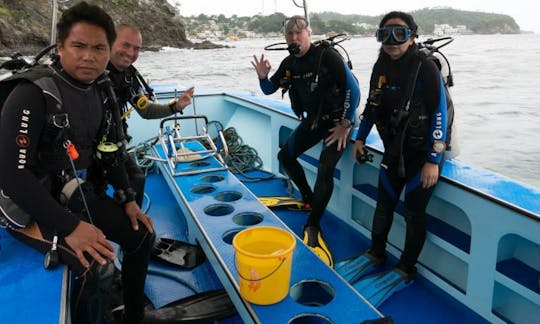 Mermaid 3 Diving Speed Boat in Puerto Galera