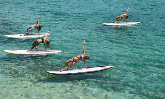 Stand Up paddleboard + Fitness on St. John